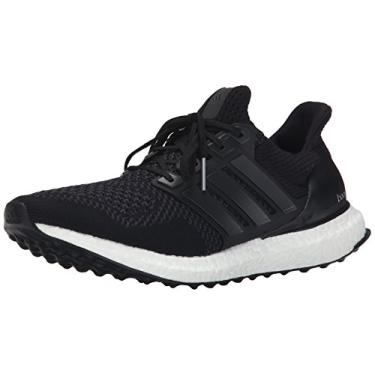 Imagem de T nis masculino Adidas Ultraboost, Black/Black/Solar Yellow, 8
