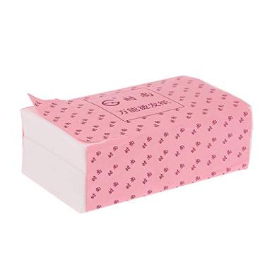 Imagem de Qudai Tintura de cabelo do salão de beleza espessamento Perm Papel Tecido Resistência de Alta Temperatura Do Barbeiro para Perming Cabelo Quente & Fria BD