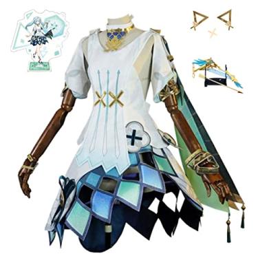 Imagem de Roupas Faruzan Cosplay,Genshin Impact Conjunto de roupas da Comic Con