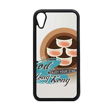 Imagem de Hong Kong Har Gow Dumplings para iPhone XR capa para proteção de telefone Apple