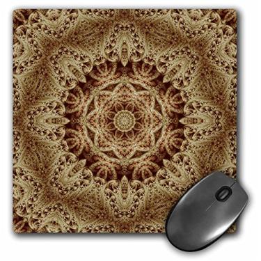 Imagem de 3dRose Mouse pad LLC 20 x 20 x 0,65 cm, adorável caleidoscópio de alcatrão de renda (mp_42137_1)