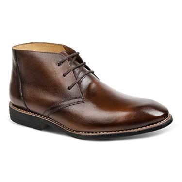 Imagem de Bota Masculina Linha Premium Chukka Sandro Moscoloni 16801 Marrom Escura (42)