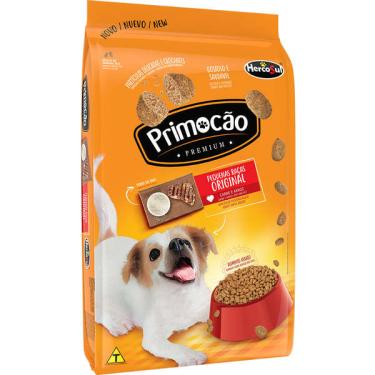 Imagem de Ração Seca Primocão Premium Original Carne e Arroz para Cães Adultos de Raças Pequenas - 15 Kg