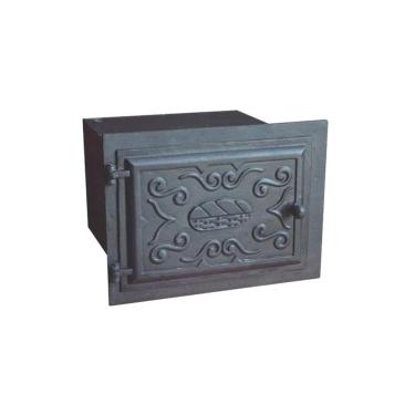 Imagem de Forno Ferro Fundido Tampa Ferro Fogão Lenha 50x47x33cm G