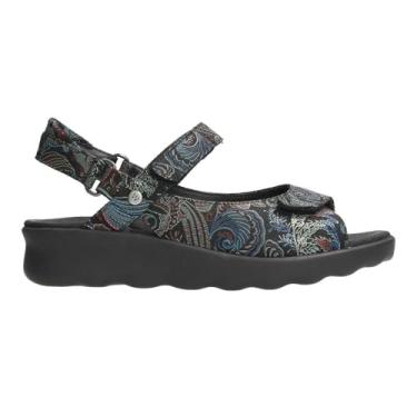 Imagem de Wolky Pichu Feminino, Preto, azul, 5.5-6