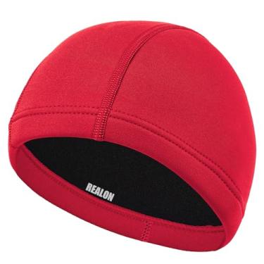 Imagem de REALON Gorro de neoprene com capuz de mergulho, 3 mm, juvenil, masculino e feminino, touca de natação térmica, chapéu de proteção de cabelo longo para natação, surfe, windsurf, snorkel, esportes