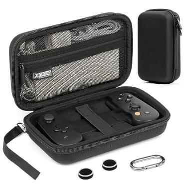 Imagem de XORDING Carrying Case for Backbone One/2nd Gen, Large Nylon Hard Shell Case with Wristband, Keychain, and Mesh Pocket, Compatible with Backbone One Accessories