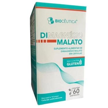 Imagem de Magnesio Dimalato Bioceutica 740mg 60 Cápsulas 1 Potes 60 Cápsulas.