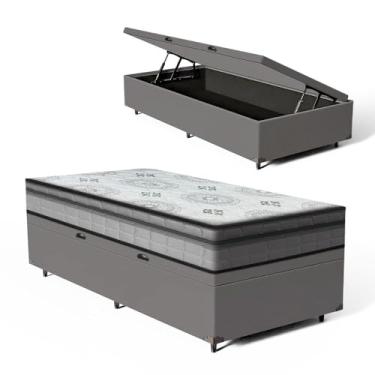 Imagem de Cama Box Baú com Colchão Espuma D33 Pillow In - Anjos - Ortosleep (Solteiro 96)