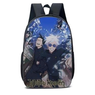 Imagem de MOCHILA ESCOLA INFANTIL JUVENIL ANIME JUJUTSU KAISEN-Unissex