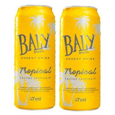 Imagem de Kit 2 Energético Baly Tropical 473ml