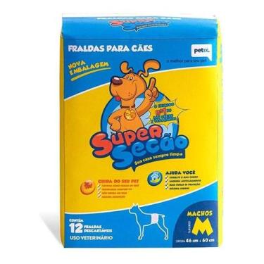 Imagem de Fralda higienica super secao macho m c12un
