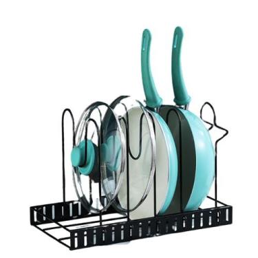 Imagem de Organizador de Cozinha para Frigideiras Tampas de Panelas - KEHOME