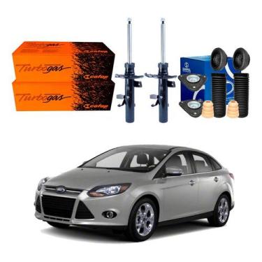 Imagem de Kit Amortecedor Dianteiro Focus Sedan 1.6 2.0 2013 A 2014 - Cofap