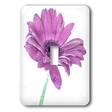 Imagem de 3dRose Interruptor único de margarida Gerbera rosa lsp_39232_1