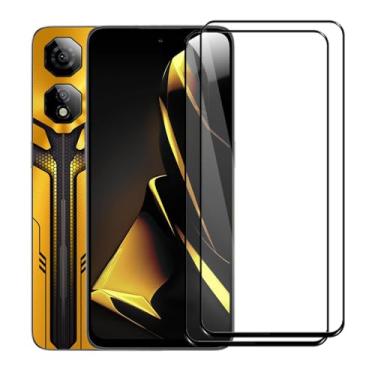 Imagem de Compatível com protetor de tela Nubia Neo 2 5G / Neo 3 5G de vidro temperado, cobertura total HD anti-arranhões e sem bolhas com alta resposta [2 unidades]