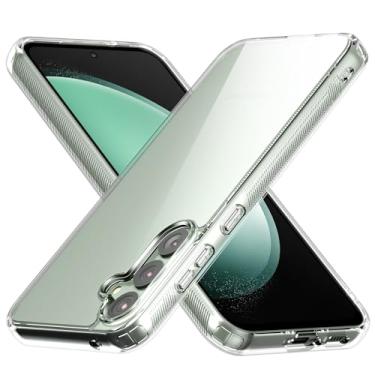 Imagem de Foluu Capa Slim Fit para Samsung Galaxy S23 FE 2023 - Capa protetora à prova de choque para Samsung Galaxy S23 FE 5G 2023 (transparente)