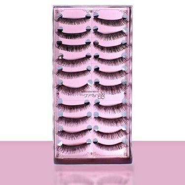 Imagem de Cílios Postiços - 10 Pares  - BCS
