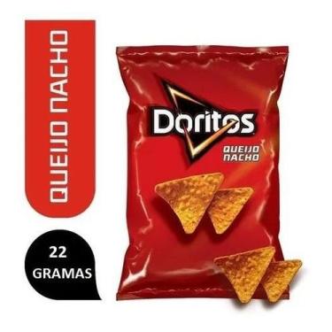 Imagem de Biscoitos Salgadinhos Elma Chips Doritos Caixa C/ 20 De 22g