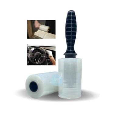 Imagem de Plastico Filme Para Valante 10Und. + 1 Aplicador de Stretch  - Embanet