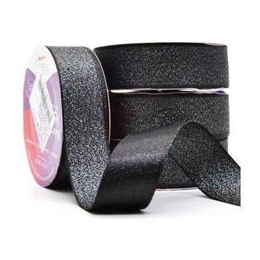 Imagem de Fita Cetim Lurex Acabamento 22mm - DECORAÇÃO  PRESENTES  LAÇOS  ARTESA
