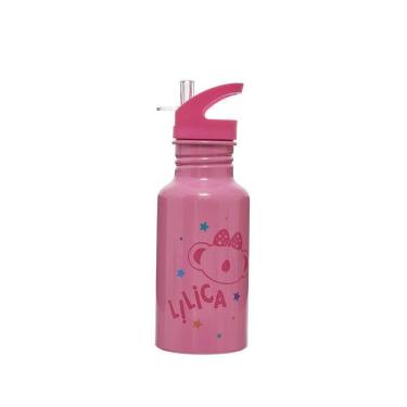 Imagem de Garrafa de Alumínio Pacific Lilica Ripilica Super Star Rosa