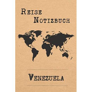 Imagem de Reise Notizbuch Venezuela: 6x9 Reise Journal I Tagebuch mit Checklisten zum Ausfüllen I Perfektes Geschenk für den Trip nach Venezuela für jeden Reisenden