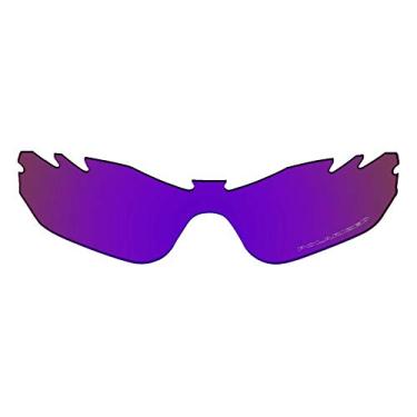 Imagem de Lentes de reposição OOWLIT compatíveis com óculos de sol Oakley Radar Edge Ventilado, Cosmic Combine8™ Polarized, One Size