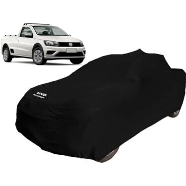Imagem de Capa Automotiva Para Pick-up Volkswagen Saveiro G7 (Preto)
