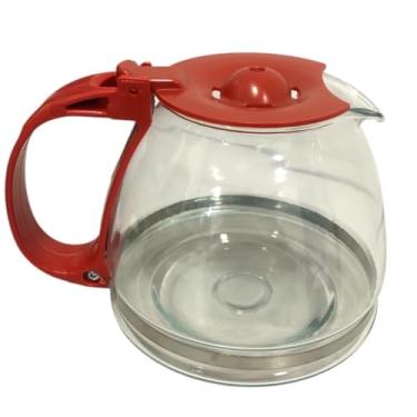 Imagem de Jarra Vidro Cafeteira Lenoxx Easy 18 Vermelha