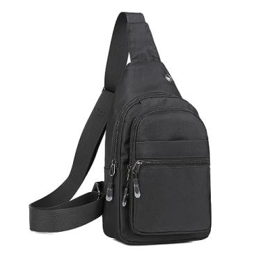 Imagem de Mochila Pequena Mochila Sling Bolsa de Túmulo Saco de Peito Daypack Fanny Pack Bolsa Cross Body para Caminhando Ao Ar Livre Viajando para Homens Mulheres