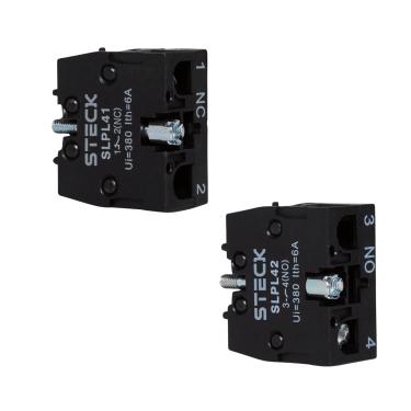 Imagem de Bloco De Contato Max Botton - Steck | 1NA Ref. SLPL42