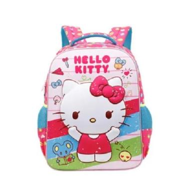 Imagem de Mochila Escolar 16 Hello Kitty SE 3D 11952 - Xeryus
