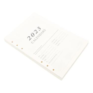 Imagem de 5 peças, 1 plano, este refil, recarrega, papel forrado, material de trabalho, acessório de escritório) fichário para professores 2022-2023, papel forrado em inglês, material de escritório, caderno