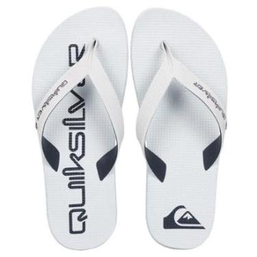 Imagem de Chinelo Quiksilver Layback Rubber Ocean White-Unissex
