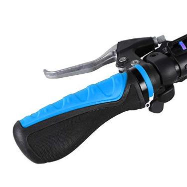 Imagem de Bisques de Bicicleta Garço -guidão Anti -bico Ergonômico de Borracha Ergonômica Com Design à Prova de Poeira à Prova D'água para Bicicleta de Bicicleta de Estrada (Preto azul)