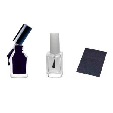 Imagem de Tinta Retoque Tira Risco Carro Renault - Preto Ametista - Jhow Adesivo