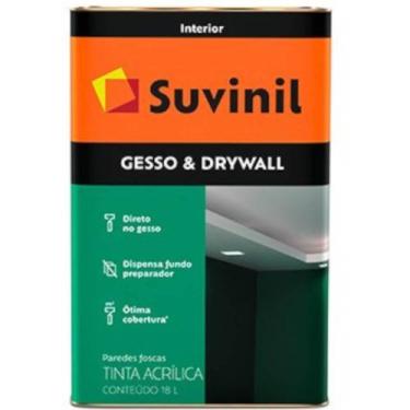 Imagem de Tinta Direto Sobre Gesso/Drywall 18 Litros - 50508912 - Suvinil