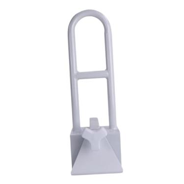 Imagem de Kokiya Barra de apoio para banheira branca para banheiro, banheiras, chuveiros, alça de chuveiro, braçadeiras para banheira para idosos