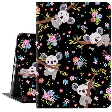 Imagem de CutebriCase Capa Para Ipad De 9ª Geração, 8ª E 7ª 9/8/7 Polegadas, 10,2 Polegadas Crianças, Homens Mulheres, Visão Multiangular Com Suporte Ajustável, Ativação/Repouso Automático, Preguiça-Flor