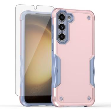 Imagem de Asuwish Capa de celular para Samsung Galaxy S23 Plus S23+ 5G com protetor de tela de vidro temperado, híbrida, resistente, à prova de choque, rígida, protetora S23plus 23S + S 23 23+ SM-S916U 16.8 cm