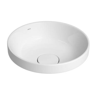 Imagem de Cuba De Sobrepor Redonda Deca Slim 30cm Branco L.22030.17