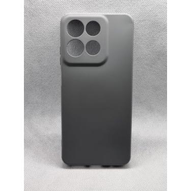 Imagem de Capa Silicone Aveludada Moto G15 (Cinza Escuro)