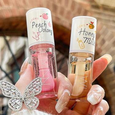 Imagem de Crystal Jelly Lip Oil Hidratante e Hidratante para os Lábios - Alisesu
