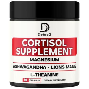 Imagem de Suplemento DEDICAD de cortisol com ashwagandha e magnésio 90 cápsulas