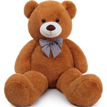 Imagem de Bicho de pelúcia MaoGolan Big Brown Jumbo Teddy Bear 120 cm