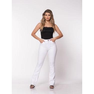 Imagem de Calça Flare 7905 Branca - macaw, Branco, 42