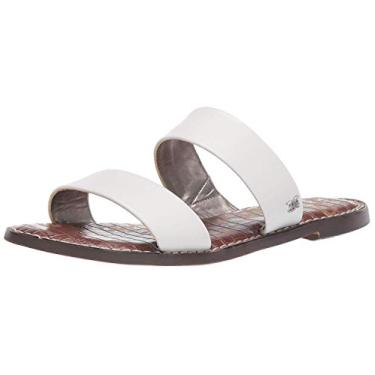 Imagem de Sam Edelman Sandália feminina Gala 2 Slide, Couro branco brilhante, 10.5