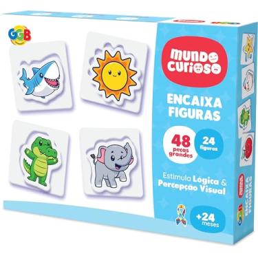 Imagem de GGB Plast Brinquedo Educativo Encaixa Figuras