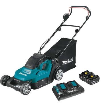 Imagem de Carrinho Cortador De Grama Sem Fio 36v Dlm432pt2 Makita 220V